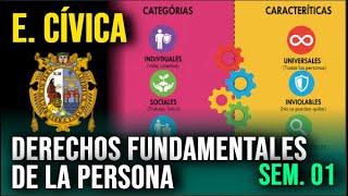 DERECHOS FUNDAMENTALES DE LA PERSONA