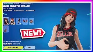 Fortnite Shop *NEW* (Red Roots) Billie Eilish Bundle & 7 Jam Tracks (Tu Pac)! 🌸 May 9, 2024