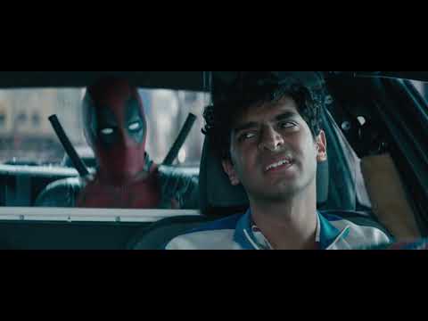 deadpool taxi scene