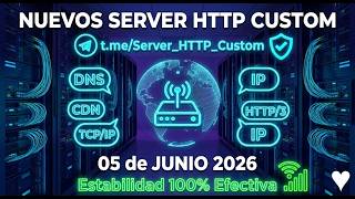 SERVER HTTP CUSTOM ✔️ PERSONAL ARGENTINA ✔️ 5 de Junio