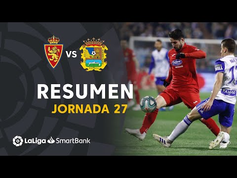 Zaragoza CF Fuenlabrada Goals And Highlights