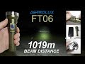 Astrolux ft06  long range typec rechargeable flashlight  1019m  2850 lumens  4500mah power bank