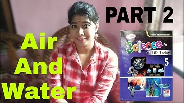 Class 5 Science Chapter 8 || CBSE Board || Prachi || Air And Water (Part 2)