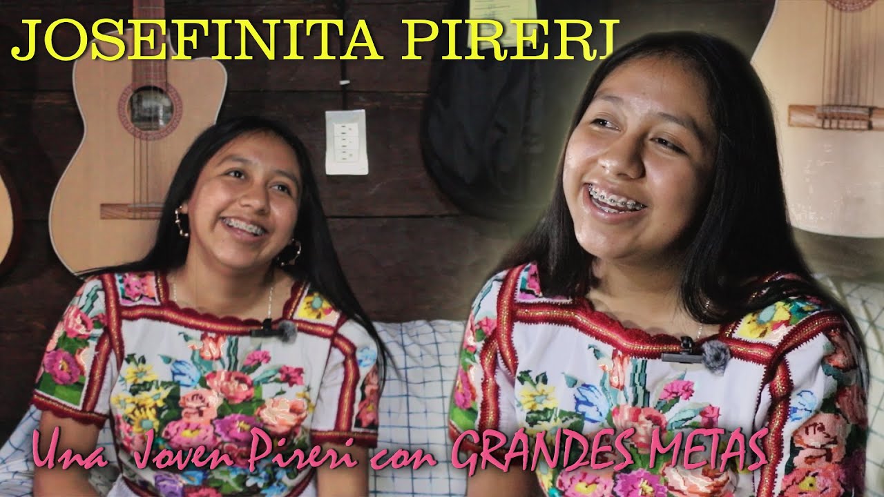 JOSEFINITA PIRERI - UNA JOVEN CANTANTE CON GRANDES METAS / ENTREVISTA