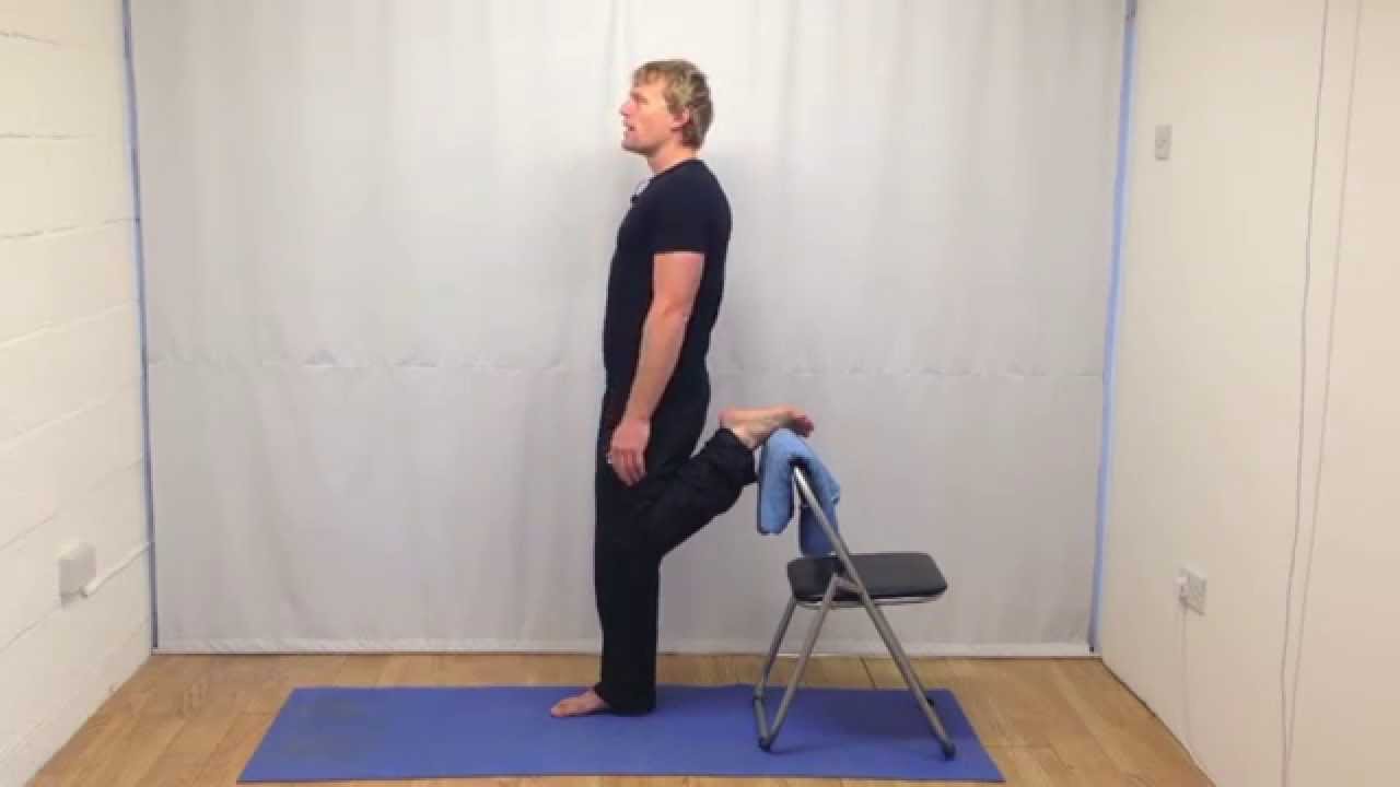 Hip flexor and quad stretch for lower back pain YouTube