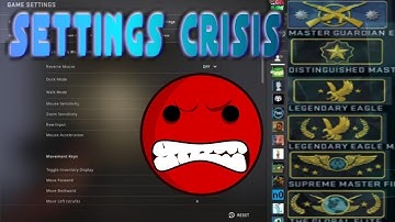 Going Through Settings Crisis on my Solo Queue to GLOBAL EP: 91 CS:GO (Fastest Sniper)