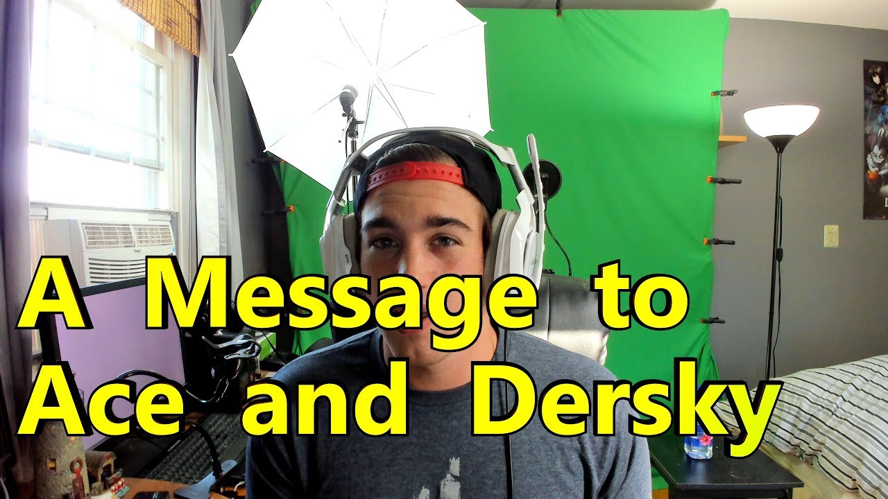 Ace and Dersky talked shit about one of my videos!? - -