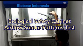 Biological Safety Cabinet Airflow Smoke Patterns Test
