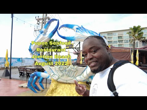 great food Pupen Seafood Restaurant jomtien beach #seafood #pattaya #thailand #travelvlog