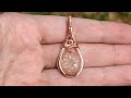 Wire Wrapped Cabochon Pendant Tutorial