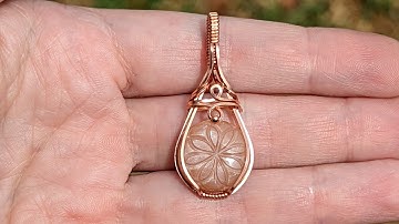 Wire Wrapped Cabochon Pendant Tutorial