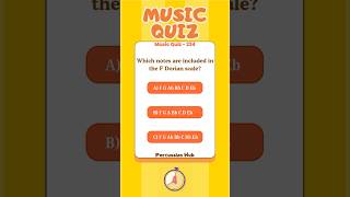 Music Quiz - 234 - The F Dorian Challenge! Can You Guess?