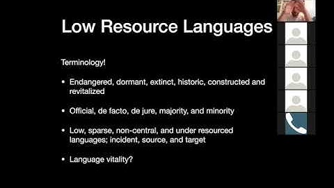 Open Source Resources for Low Resource Languages