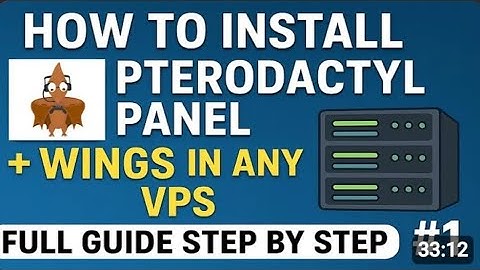Easiest Way to Install Pterodactyl and Wings IN Any VPS | 100% Working | With Proof | SleepyBuddy |