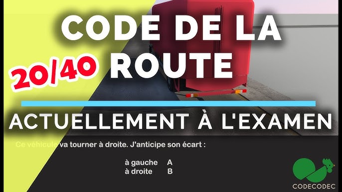 CODE DE LA ROUTE 2021- code moto 125cc Question Officielles D