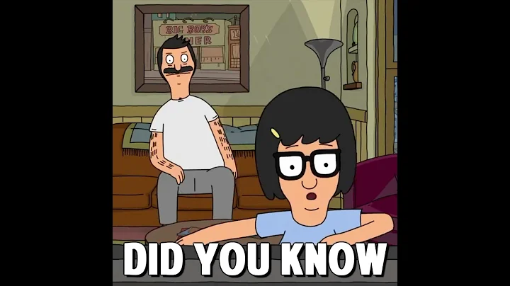 Did you know that in BOB'S BURGERS...