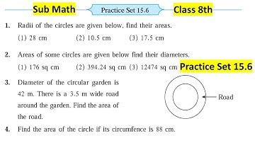 Practice Set 15.6 |  class 8 math Practice Set 15.6 |  Chapter 15 Area | std 8 math