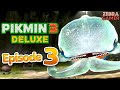 Pikmin 3 Deluxe Gameplay Walkthrough Part 3 - Day 3! Armored Mawdad Boss! Garden of Hope!