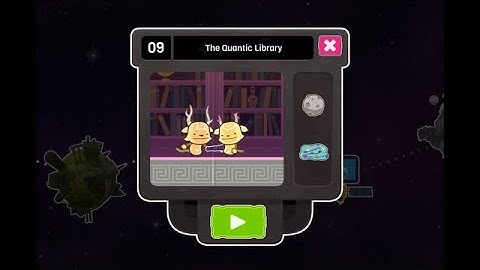 Love You to Bits walkthrough - Level 09 - A Quantic Library