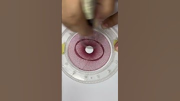 Relaxing ASMR Spirograph Patterns | Calming Spiral Sounds for Rest! #art #shorts #spirograph #asmr