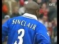 Middlesbrough v Leicester City 2001-02 FRANK SINCLAIR COMEDY OWN GOAL