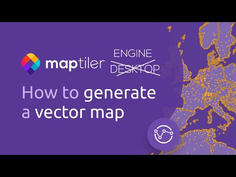 How to generate a vector map | MapTiler Desktop