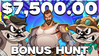 $7500 BONUS HUNT OPENING!! (15 SLOTS)