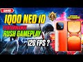 IQOO NEO 10 120 FPS BGMI RUSH GAMEPLAY TEST#iqooneo10 #test#iqooneo10