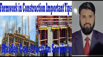 Formwork  or Shuttering | what is formwork or shuttering | what are the requirements of formwork