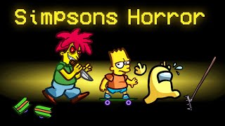 SIMPSONS HORROR Mod in Among Us! (Simpsons Mod)