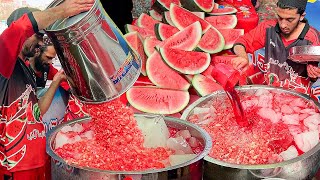 Watermelon Juice 🍉 Amazing Watermelon Cutting Skills | Street Food Summer Fruit Juice Making