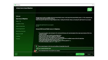 Install Qt5 on windows for Geant4