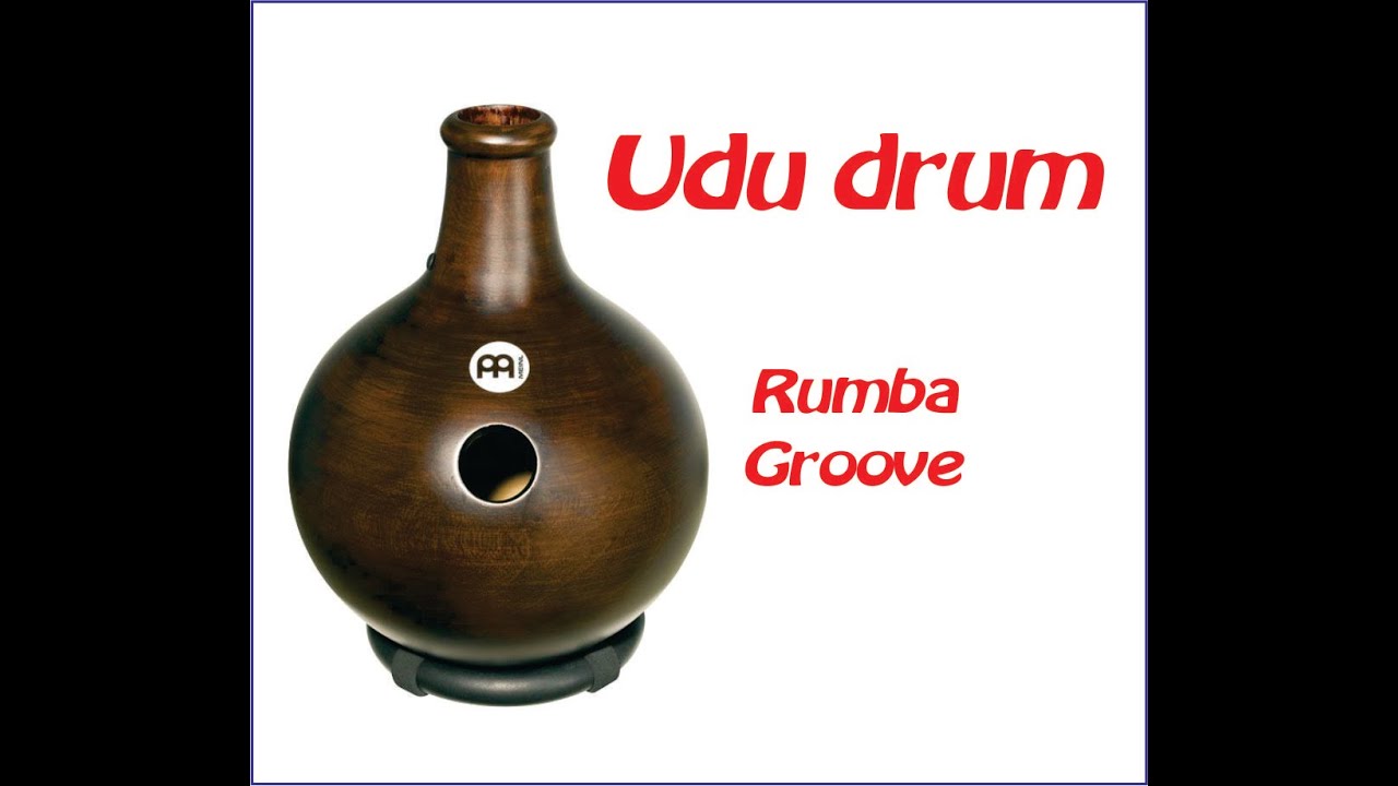 Udu drum Rumba Groove 6 120bpm YouTube
