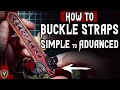 How to Make Leather Buckle Straps For Armor - Guide &amp; Free Patterns