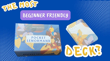 Pocket Lenormand Review & Flip Through: The Best Beginner-Friendly Deck?