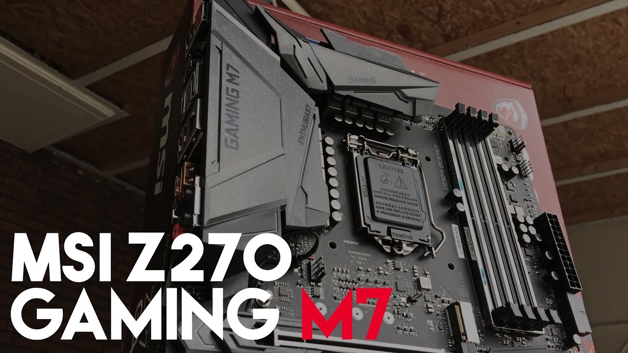 Mindfactory Testers Keepers Review MSI Z270 Gaming M7 Mainboard
