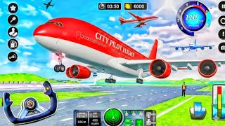 Flight Airplane City Pilot Simulator - Plane Boeing Emergency Landing - Android Gameplay screenshot 1