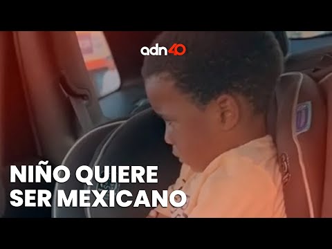 Niño africano tiene importante motivo para querer ser mexicano