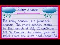 Essay on rainy season in englishrainy season essay in englishrainy season essay