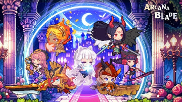 Arcana Blade: Idle RPG Gameplay | 2.5D Pixel Graphics Battle Game