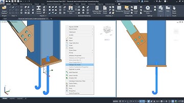 Advance Steel 2021: Switch Connection Pattern Object