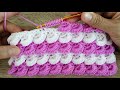 Tutorial crochet purse bag - Curry puff stitch - 3D crochet