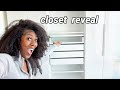 REVEALING MY NEW CLOSET...