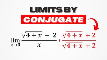 How to Find Limits by Conjugate Method (Rationalizing)