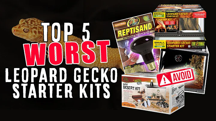 TOP 5 Worst Leopard Gecko Starter Kits | AVOID AT ALL COSTS