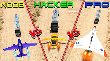 Beamng drive - NOOB vs PRO vs HACKER crashes #2