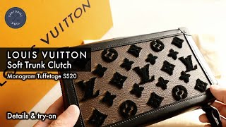 UNBOXING Louis Vuitton Mens 2018 Eclipse Clutch Box Trunks RARE