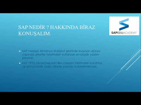 Video: SAP SD'de kurumsal yapı nedir?