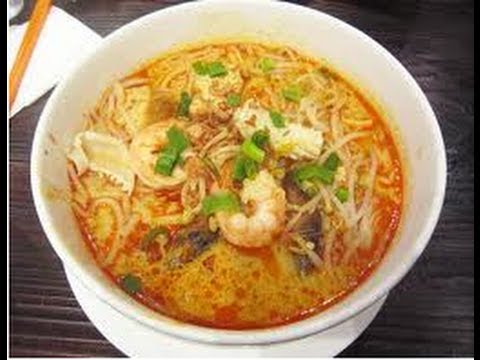 SINGAPORE SEAFOOD LAKSA CURRY Recipe - YouTube