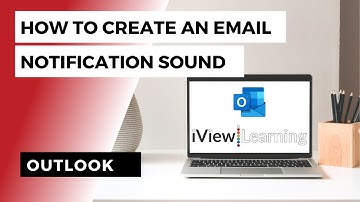How to create an email notification sound in Outlook